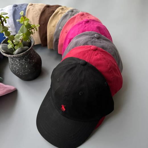 18色齐发​！原单拉夫家立体刺绣马标棒球帽 商品图5