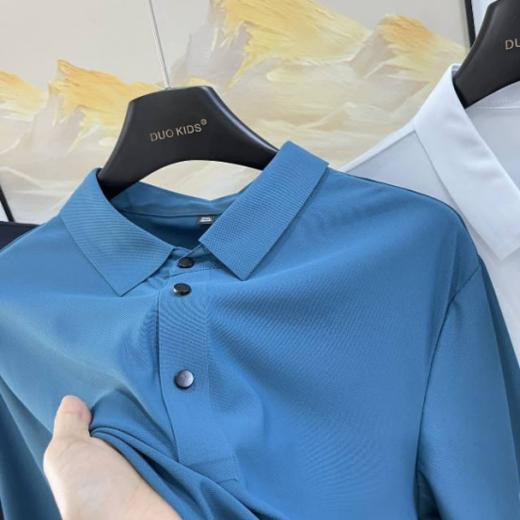 💥重磅惊喜！!【真维斯冰丝无痕透气POLO衫1199款】🔥男士们夏天都离不开的 polo 衫来啦！!☺️不是好货绝不推荐！!✨轻薄丝滑干爽的手感 💕上身简直不要太好穿了！ 商品图3