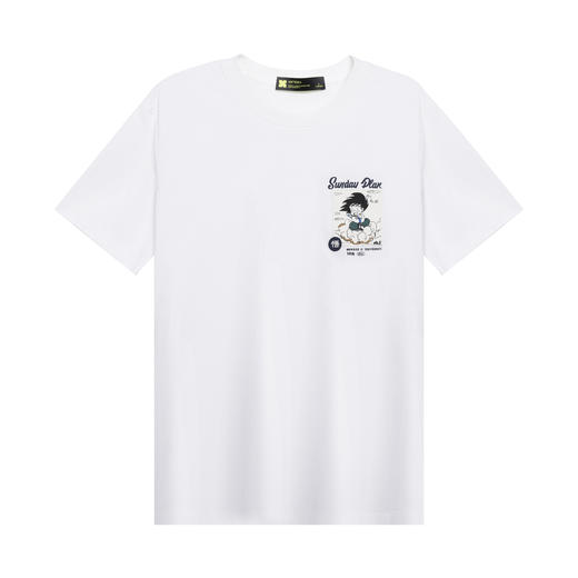 【断码清仓】HX 夏季圆领短袖T恤悟空元素S102423646101/02 商品图2