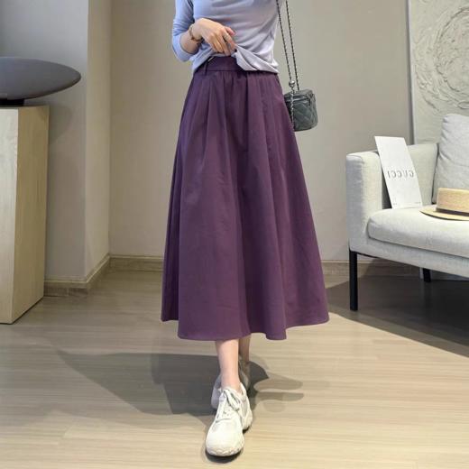 直发【15326】抗皱超态棉法式伞裙氧气小白裙小黑裙 商品图6