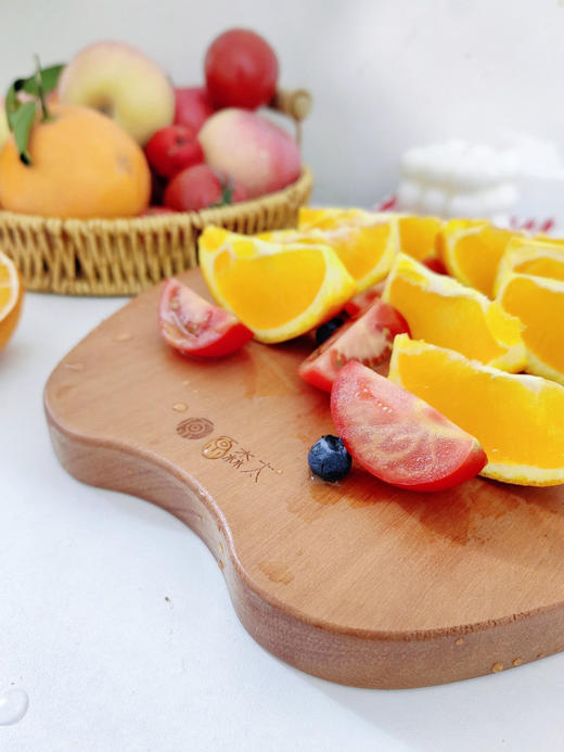 【原森太花梨木苹果形水果板 】火爆美食博主圈的砧板!!也忒好看了吧‼️36.8r起🉐🔥罗永浩、东方甄选、汪涵、金星等明星主播推荐品牌  商品图6
