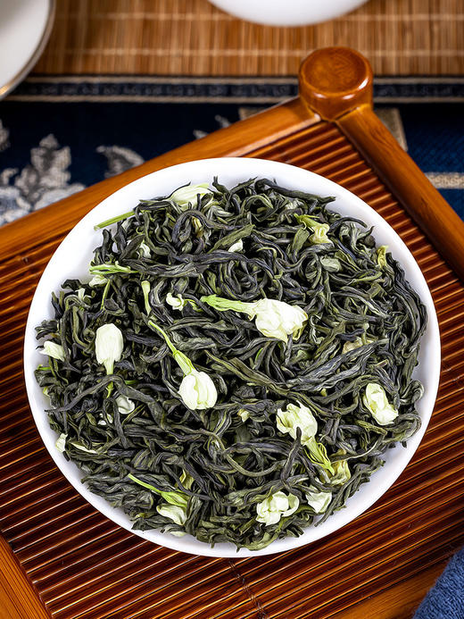 👏🏻终于有货啦🔥【强韵绿罐茉莉花茶】39.9💰🉐180g💥万朵茉莉才能制作1斤的茉莉花茶600小时七窨一提👍🏻 ·🍃万朵茉莉换茶骨，千朵花香一口茶 茉莉 商品图5