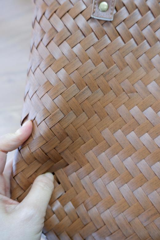 直发【发两只】 非遗纯手工仿藤编-大容量编织收纳篮 商品图3