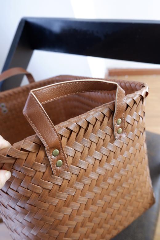 直发【发两只】 非遗纯手工仿藤编-大容量编织收纳篮 商品图6