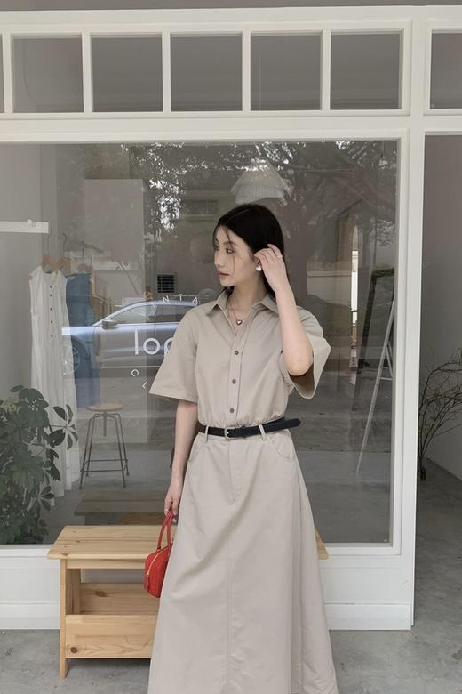 HAYES 百搭黑色银扣腰带 20432 商品图0