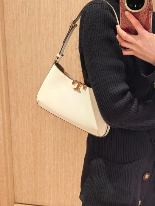 新款T*B女包腋下包牛皮女士月牙包半月包百搭时尚斜挎单肩 商品图3