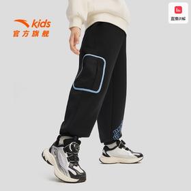 安踏儿童装男童裤子运动裤春秋2025新款小童户外休闲卫裤长裤春季352519703