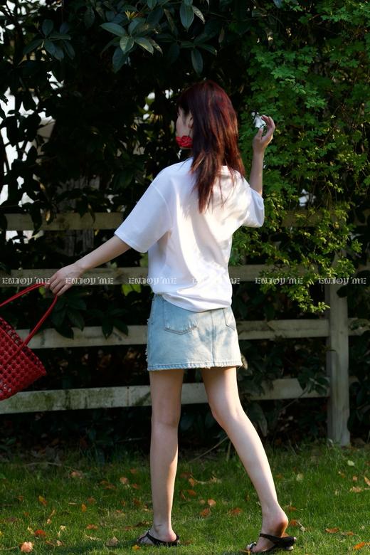 【门店同款】ENJOY夏季都市漫游贝壳字母T恤 162253001 商品图4