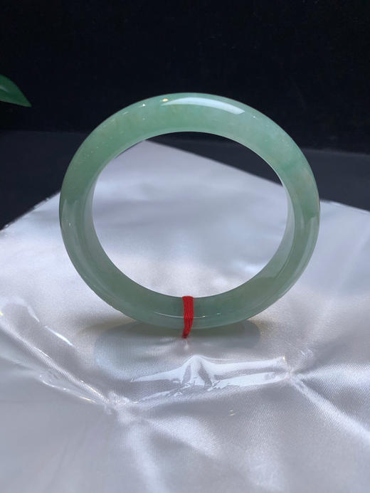 612632，58湖水绿正圈，满圈带浓晴绿底色，糯冰度，清新秀气 商品图2