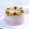 【粉绿花漾】草莓青提芭乐，水果韵味甜美又治愈-可丽卷夹心生日蛋糕 商品缩略图0