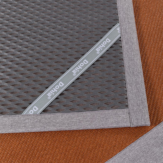 多喜爱 藤席三件套-立夏/小满/小暑 【无痕折叠 方便收纳】【精致盖头刺绣】天然选材编织清凉 蜂窝气孔 高弹透气 深山取材 商品图6