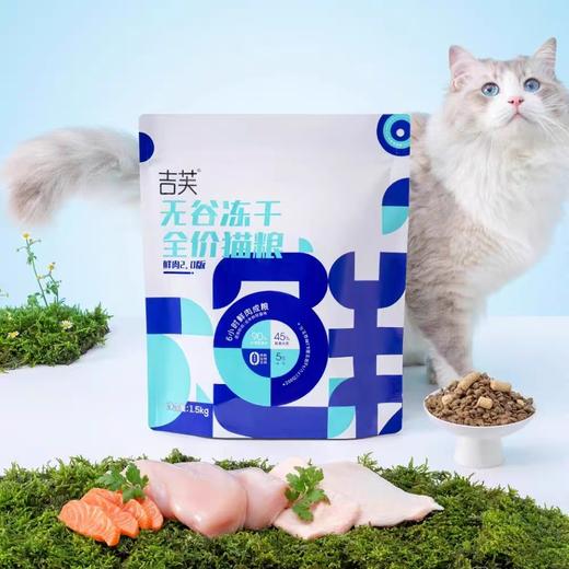 吉芙猫干粮冻干粮1.5kg 商品图0