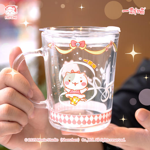 一群喵-甜心玻璃杯 商品图1