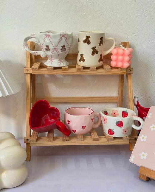 随机发货3个19.9高颜值马克杯盲盒百款样式随机发货食品级釉面高温烧制加厚杯壁杯把厚重质感媲美时尚基地直邮 商品图5