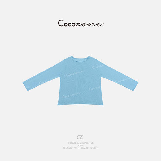 COCO ZONE 刘一一 通勤极简复古长袖圆领套头毛针织衫CD2A0726 商品图0