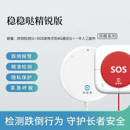 稳稳哒精锐版（跌倒防护仪+SOS报警通话仪+1年服务）套装 商品图0