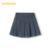 巴拉巴拉童装儿童短裙女童裙子2025夏款甜美百褶短裙 商品缩略图0