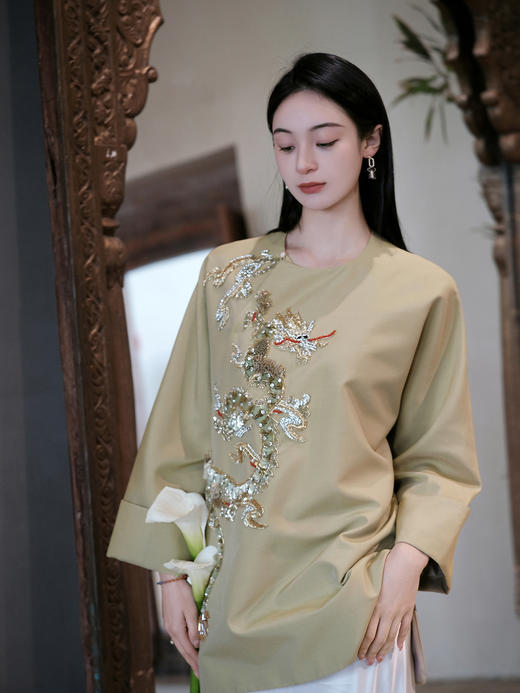 廷前观棠 | 龙行上衣(售完不补) 商品图1