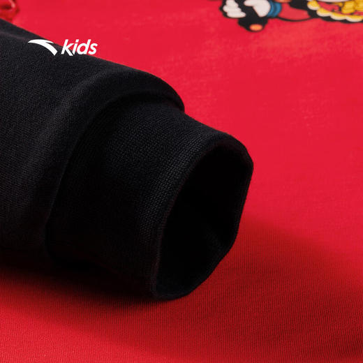 安踏儿童卫衣男小童套头衫2025春季亲肤柔软卫衣百搭上衣352519717 商品图7