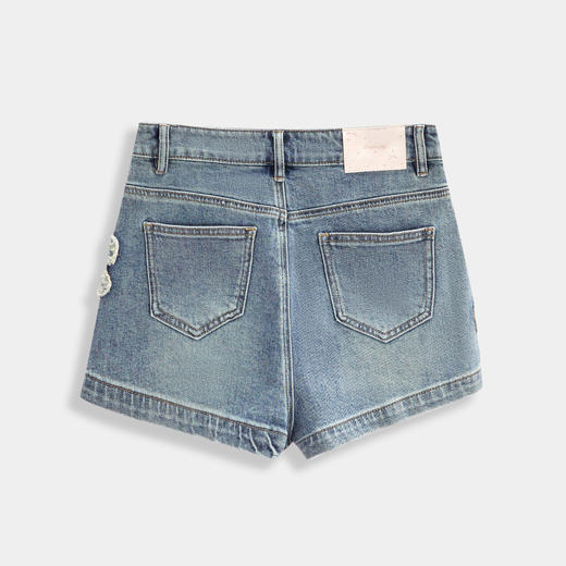 IEF/爱依服2025夏季 美式甜酷个性辣妹气质设计感百搭牛仔短裤N41977- 商品图1