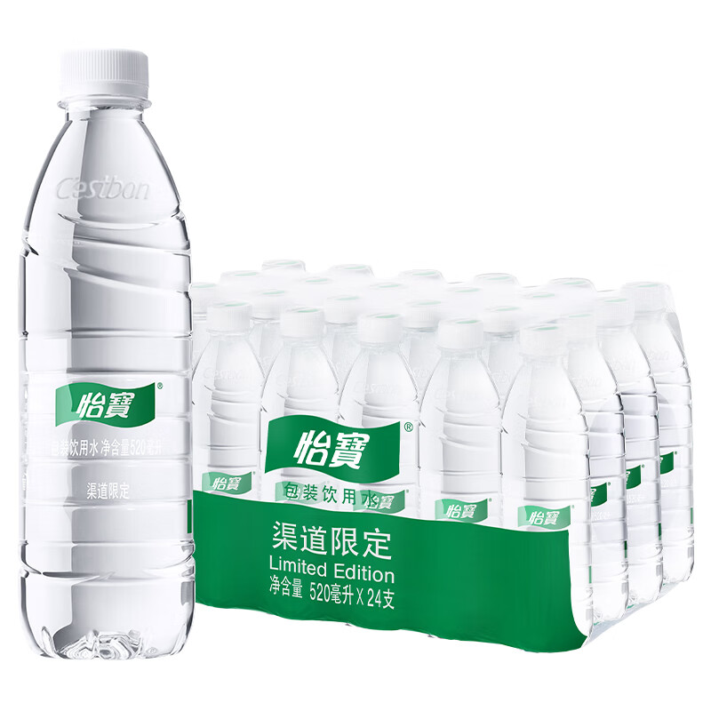 怡宝纯净水520ml*24瓶（膜包）