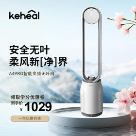 科西A4PRO/A4无叶电风扇 家用净化遥控 节能无扇叶 低音空气循环落地扇
