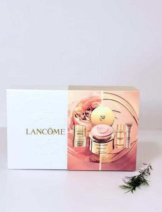 【限时特惠】Lancome兰蔻菁纯面霜润养礼盒（ 面霜30ml+柔肤水30ml+菁纯眼霜5ml+面霜5ml+防晒10ml)） 商品图4
