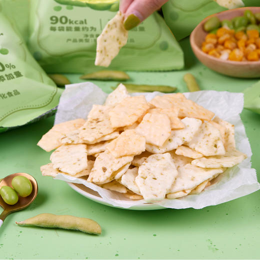 【8包*20g】十分可OSnack非油炸毛豆玉米黑松露鹰嘴豆脆片轻卡酥脆健康好吃零食 商品图7