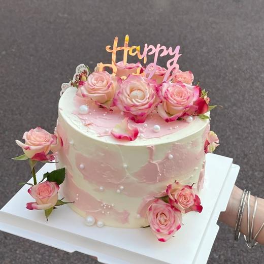 ［鲜花女神蛋糕］鲜花沿路盛开 商品图0