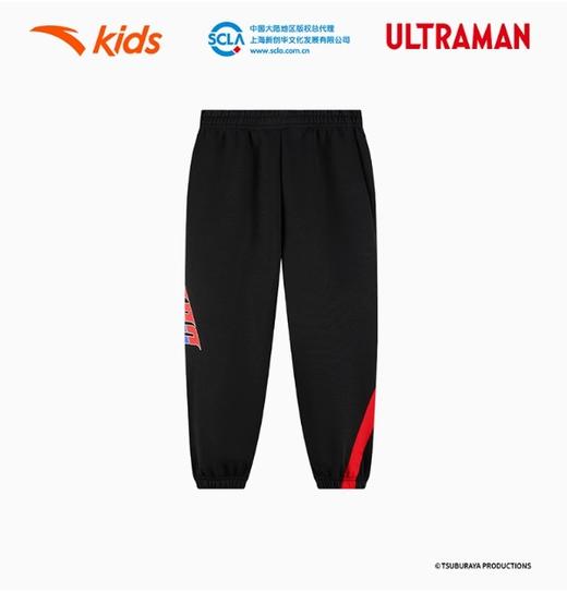 安踏儿童男小童针织运动长裤2025春季新款柔软亲肤儿童宽松运动裤352519714 商品图1