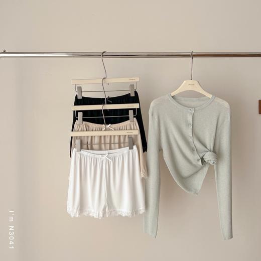 老米优品🎈3-5天。2件包邮！小仙女的蕾丝安全裤！《清凉冰丝蕾丝边防走光短裤》也可以家居哦！K250408A 商品图0