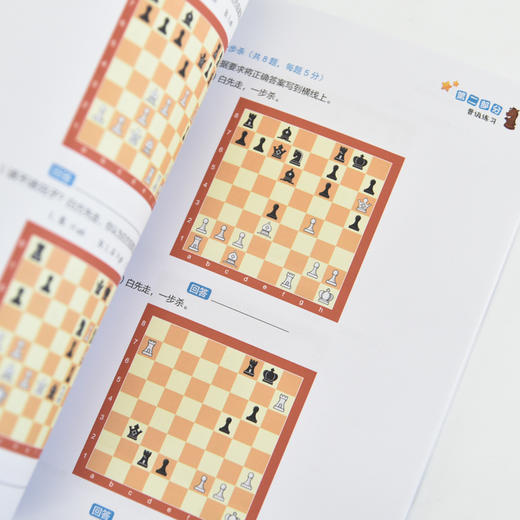 国际象棋书籍 谢军国际象棋教程 从八级棋士到三级棋士 国际象棋入门教程 商品图1