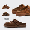 【精选牛皮】星期六棕韵绮饰复古洞洞勃肯鞋SSD2114395 商品缩略图11
