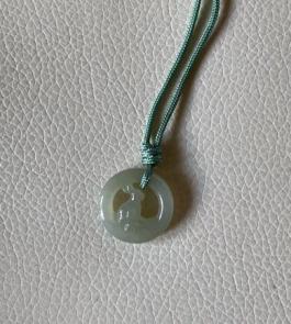 JS（小白）和田玉月下兔吊坠 商品图0