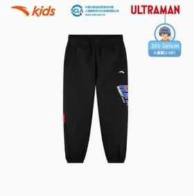 安踏儿童男小童针织运动长裤2025春季新款柔软亲肤儿童宽松运动裤352519714