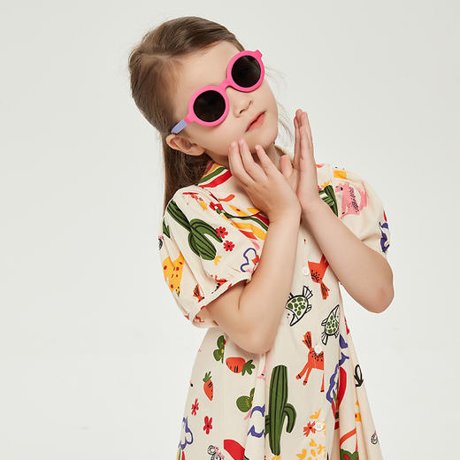 姿森TAC偏光儿童可折叠软硅胶太阳镜8-103 商品图0