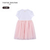 TeenieWeenie Kids小熊童装夏季女宝宝拼接网纱T恤连衣裙T0OM256448N 商品缩略图9
