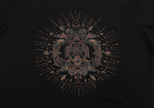 Marco Azzali 刺绣短袖T恤 TY58237A2 商品图2