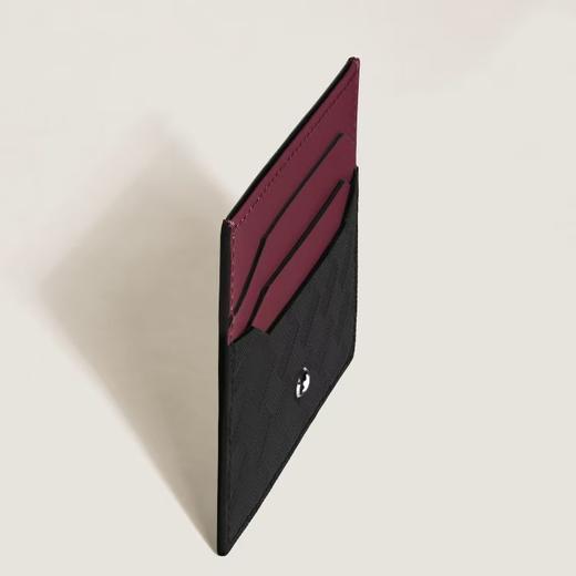 万宝龙 卡包  MB199420-F 黑色/波尔多红. 商品图1