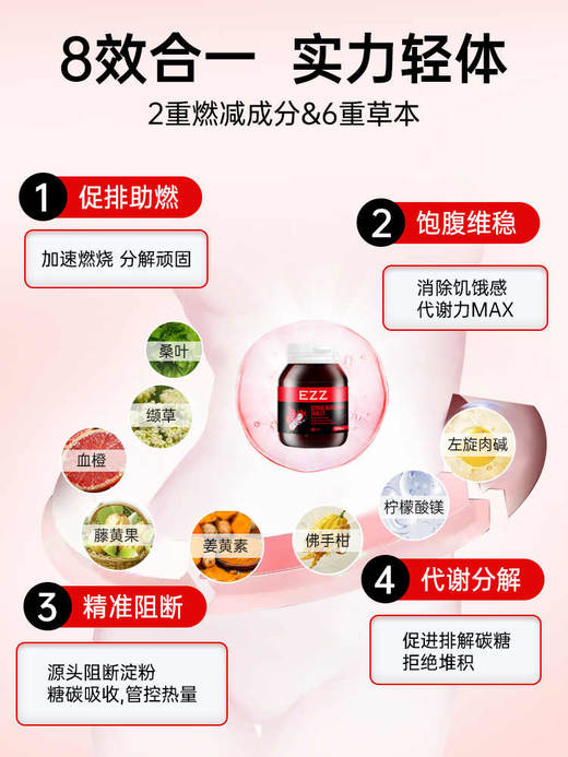 【保税仓】EZZ佛手柑片60片/盒 效期26.9月 商品图1