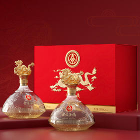 疯抢中！！过节送礼佳品❗宜宾五粮液股份出品 浓香型固态法白酒 金支玉液双支礼盒 52度500ml*2瓶礼盒装