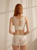 CB | 运动无钢托短文胸运动小裤丨白色 商品缩略图2