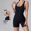 跃牌【洛水之神系列】训练健身服提臀朔身女装纯色无缝性感修身露背连体运动裤SY312 商品缩略图1