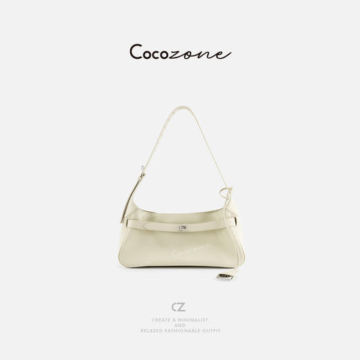 COCO ZONE 刘一一2025高级感小众设计通勤风单肩包CD2A0626 商品图0