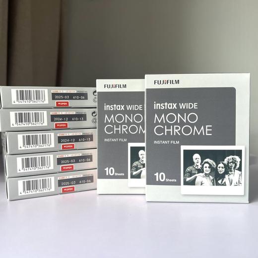 SQ方形黑白4寸相纸1盒10张，多盒便宜，日期新鲜，现货速发，富士所有SQ系列相机通用 商品图4