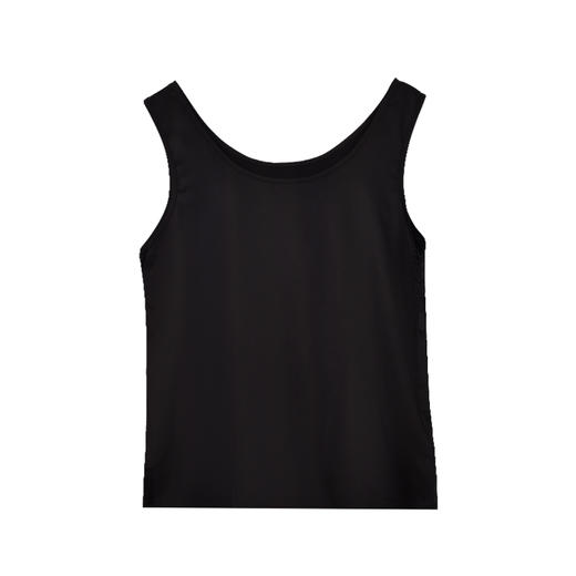 新款夏季薄款桑蚕丝绸缎背心经典圆领轻奢透气舒适打底内搭吊带背心女款BXD5059 商品图1