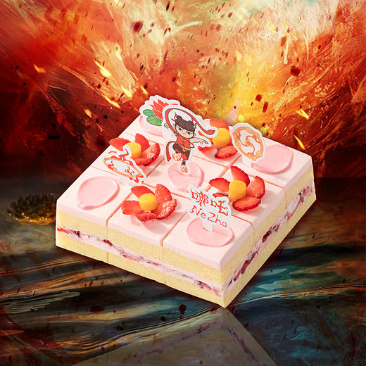 【哪吒之热血红莲】IP联名下午茶，少年英雄，大显神通。莲魄新生，且看哪吒如何热血翻盘!（全国正价链接） 商品图2