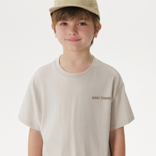 [凉感透气]马克珍妮男童网球游戏运动短袖T恤上衣夏装新款550671 商品图4