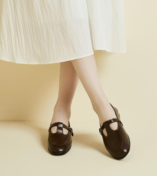 泉州 新款玛丽珍T型乐福女鞋 商品图0