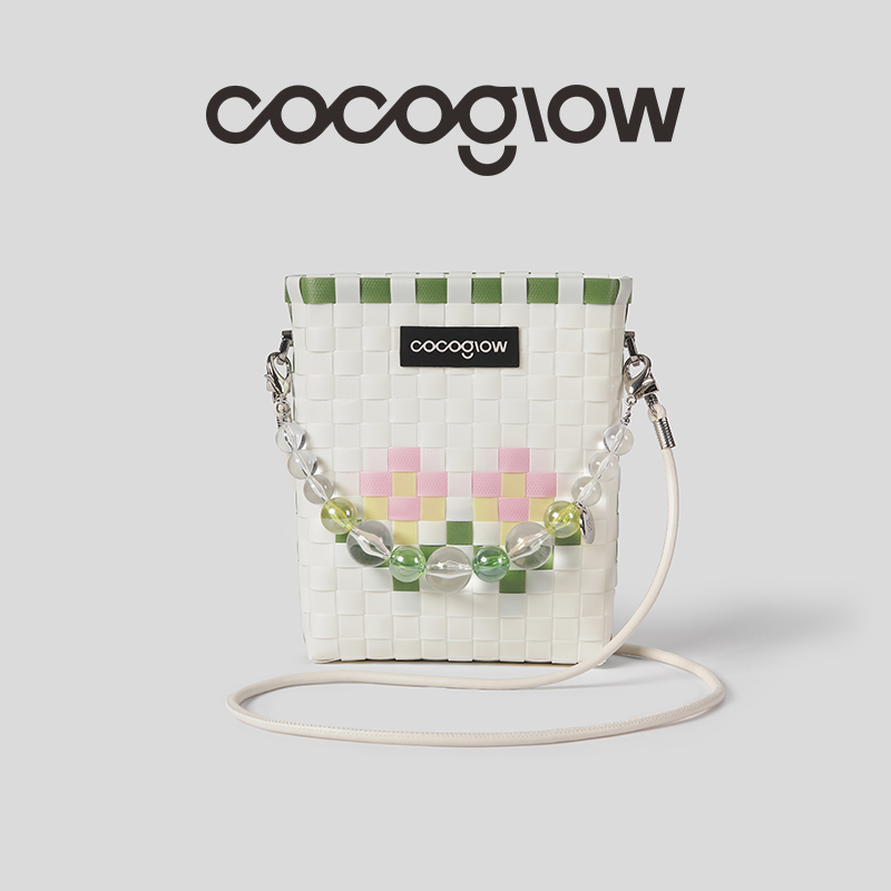 小花全系列手工编织包女士迷你托特包斜挎包泰国菜篮子包包